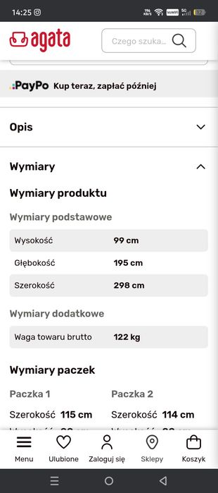 Narożnik Adilo Aga Meble