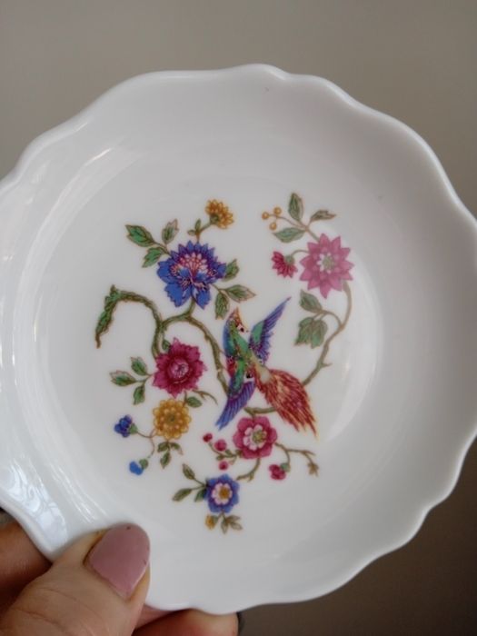 Talerzyk ręcznie malowana porcelana Limoges