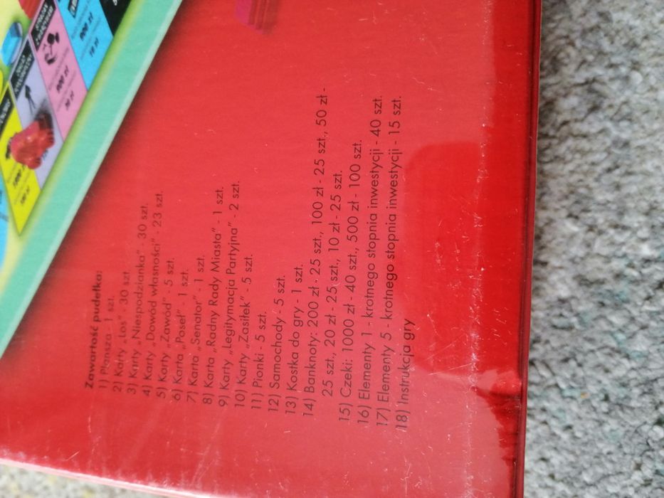 Okazja Biznes po polsku strategiczna gra planszowa nowa