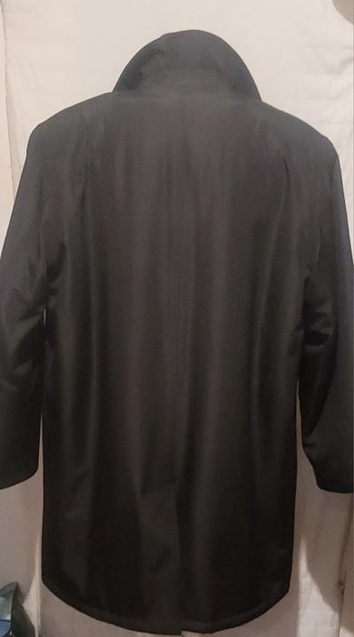Duży meski ciepły elegancki plaszcz