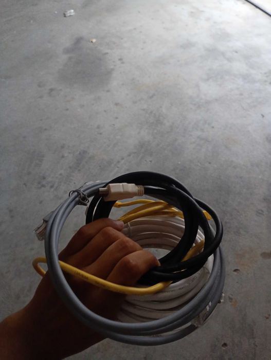 Cabos HDMI e Cabos de rede Novos!