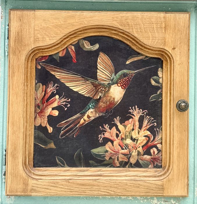 Para wyjątkowych szafek nocnych w stylu vintage / shabby chic rustykalne