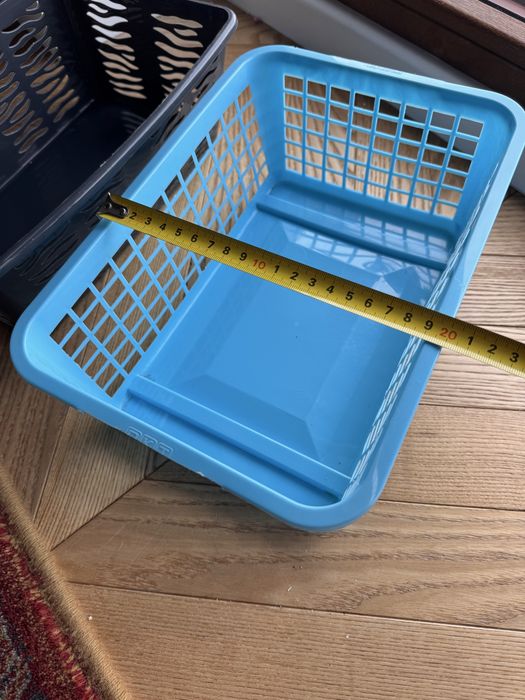 Koszyki plastikowe 3 sztuki  za 10 zł