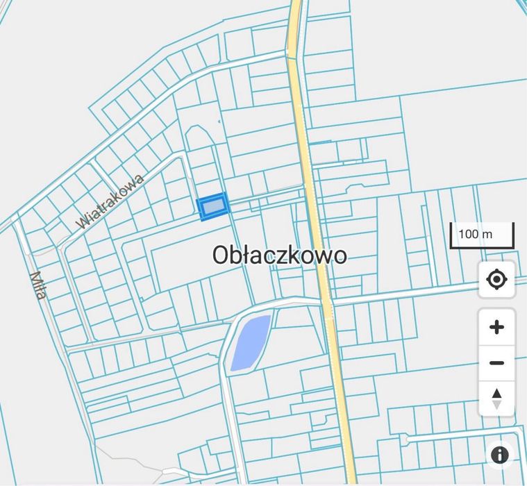 OKAZYJNA CENA Działki na sprzedaż Obłaczkowo 5km od  Wrześni - Widok 5