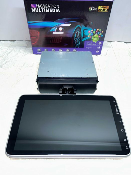 Магнітола 10.1" Lesko 3500А 1din 2/32 Android поворотний экран IPS