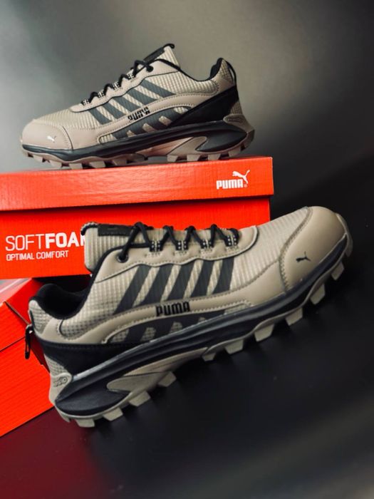 Зимние кроссовки Puma / не промокают / термокроссовки пума / gore-tex