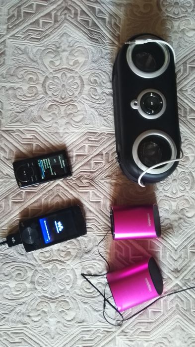 Плеер Sony nwz  E445 16гб, колонки активные