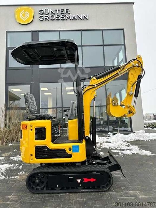 Міні-екскаватор Gunter Grossman GG800N (Новий) В НАЯВНОСТІ