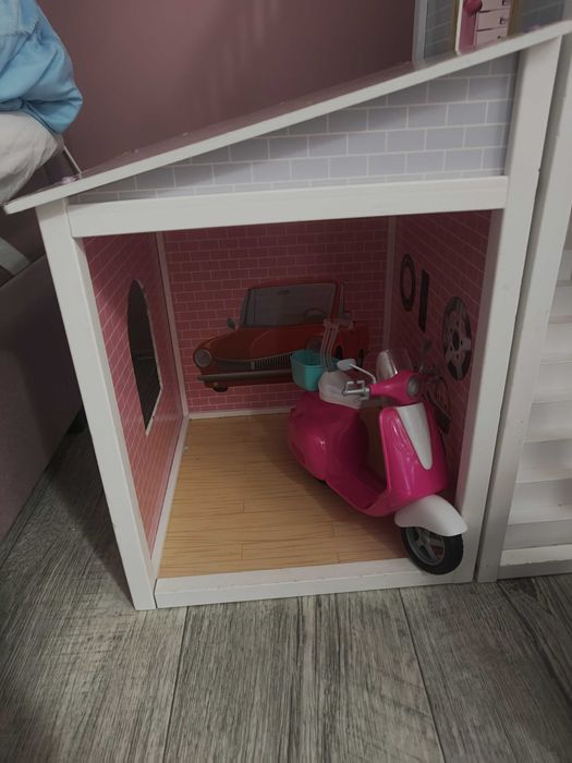 Domek duży dla lalek barbie