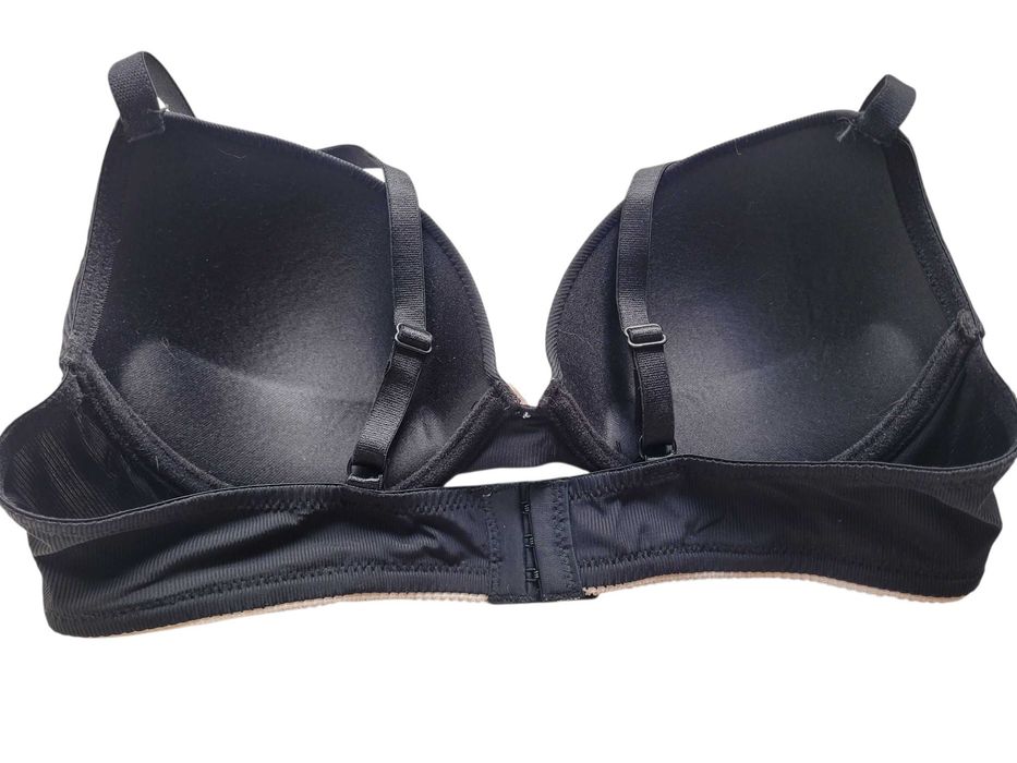 Czarny stanik biustonosz push up 75C New Yorker bielizna damska