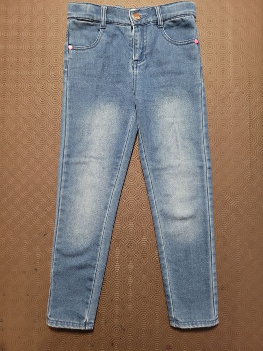 4 pares calças menina 6/7 anos