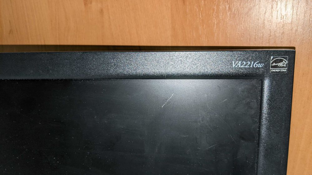 Монітор 22 ViewSonic VA2216w Black Grey 22"