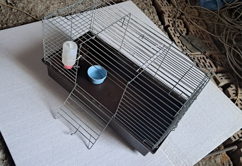 Клітка для кролика + шлейка-жилетка