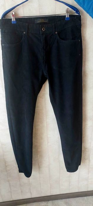 Джинси чоловічі мікровельвет ZARA