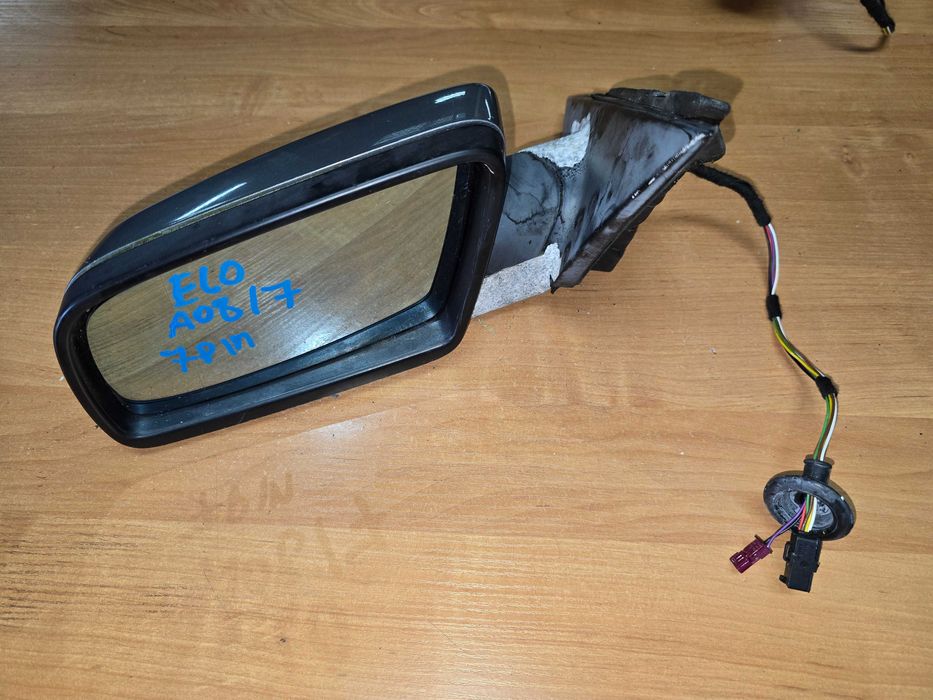 BMW 5 E60 E61 Lusterko Zewnętrzne Prawe Lewe 7 PIN Ele. Składane A08/7