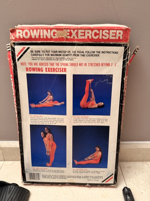 Maquina para exercicios vintage anos ‘70432276561797457921