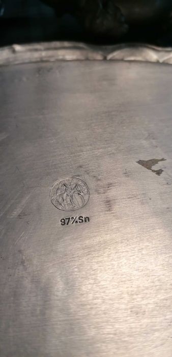 Conjunto em estanho fino - 97% (5 peças)