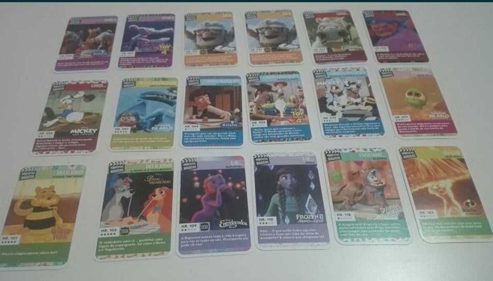 Item com várias coleções de cromos...