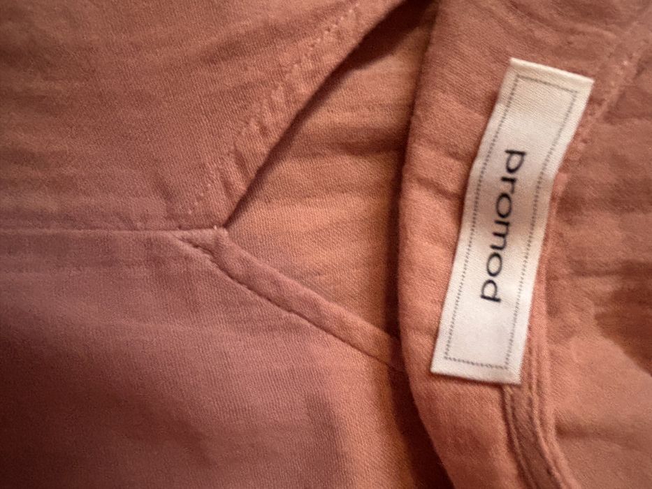 Vestido salmao comprido