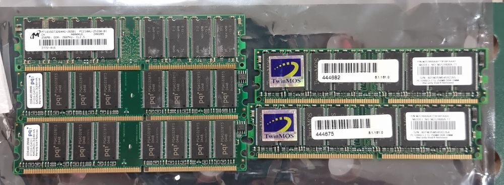 Old Memories - SD RAM, DDR, DDR264550780566786121