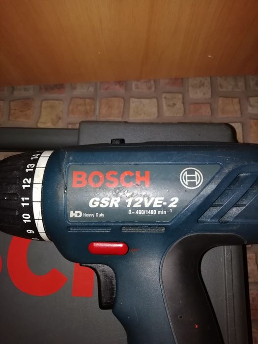 Aparafusadora Bosch sem fio GSR 12 VE 2