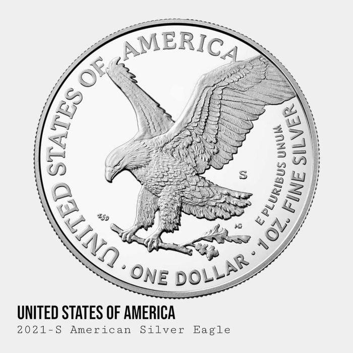 American Silver Eagle Proof 1986-2026 | Срібний орел долар США | Шагайка | Інвестиційна монета | 1 oz Silver | US Mint | OGP COA | USA | Silver Eagle