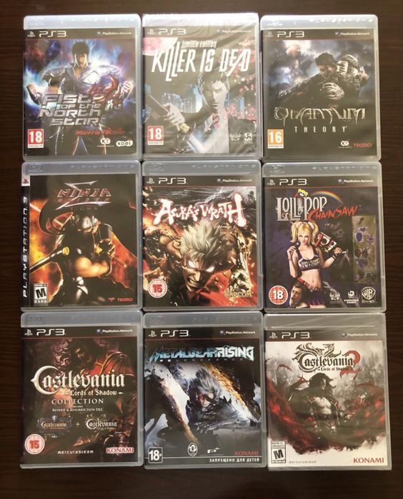Sony PS3: Кукловод Dragon Age, История Игрушек Alice Madness Returns, Afro Samurai Скрежет Металла Alone in the Dark Inferno, 50cent Blood on the sand