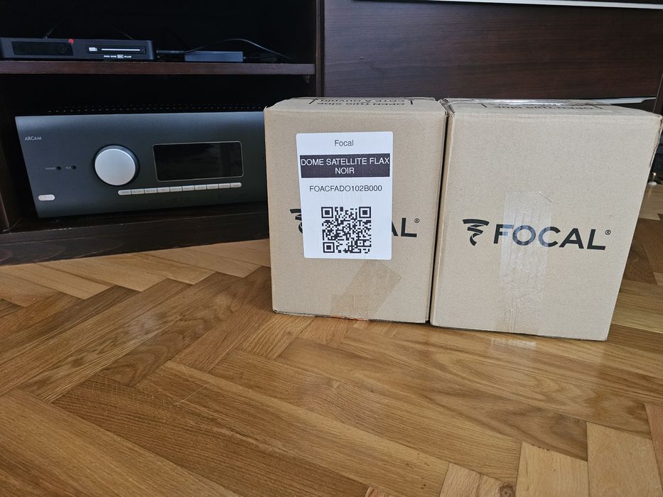 NOWE głośniki FOCAL Dome Flax ATMOS -  czarne biale OKAZJA