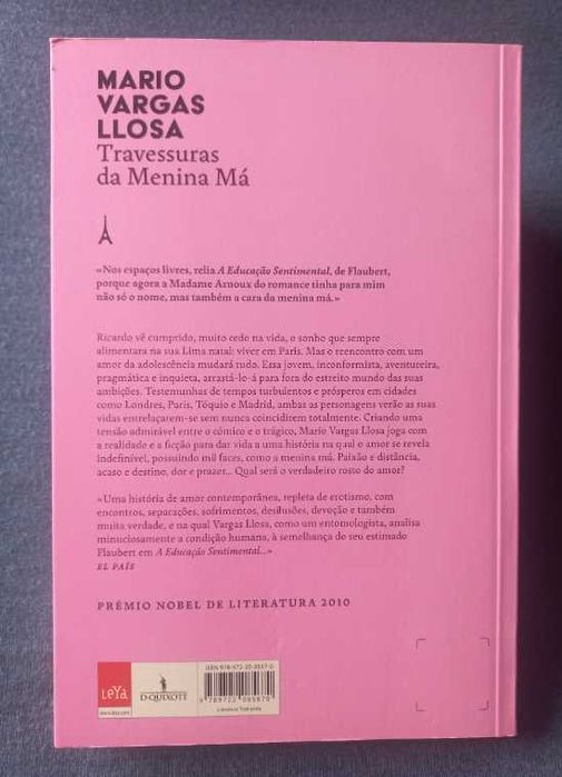 Travessuras da Menina Má - Mario Vargas Llosa (Edição DQ 60 anos)