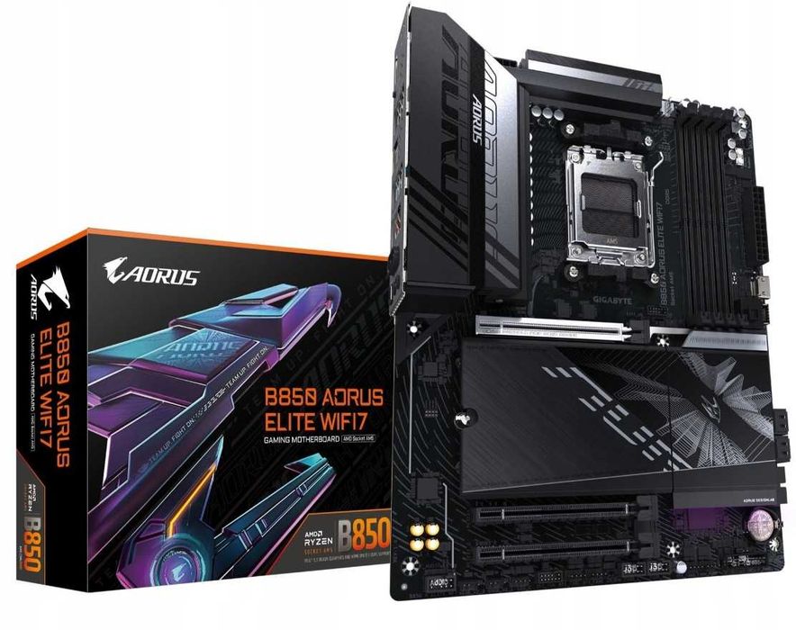 Płyta główna Gigabyte B850 ELITE WIFI 7 box gwarancja nr. 560362