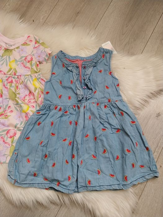 Zestaw sukienek na lato wakacje h&m