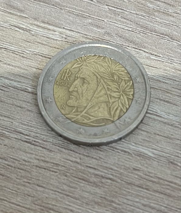 Sprzedam Monetę 2 euro Dante Alighieri 2002 Włochy