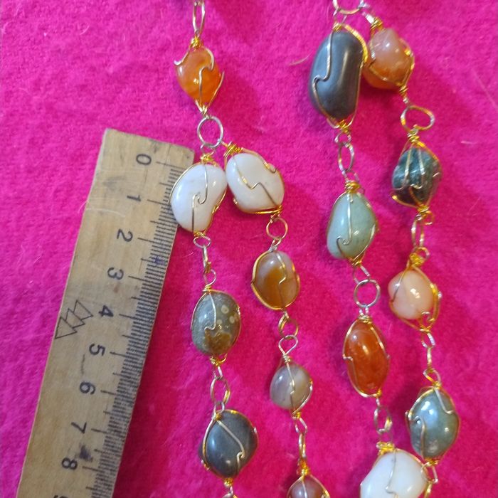 Бусы из натуральных полудрагоценных камней