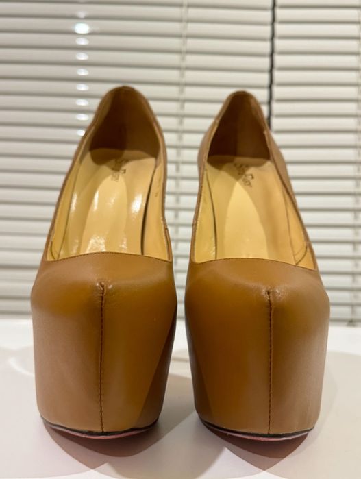 Туфлі Christian Louboutin, Туфли лабутены, лабутени коричневі: 1