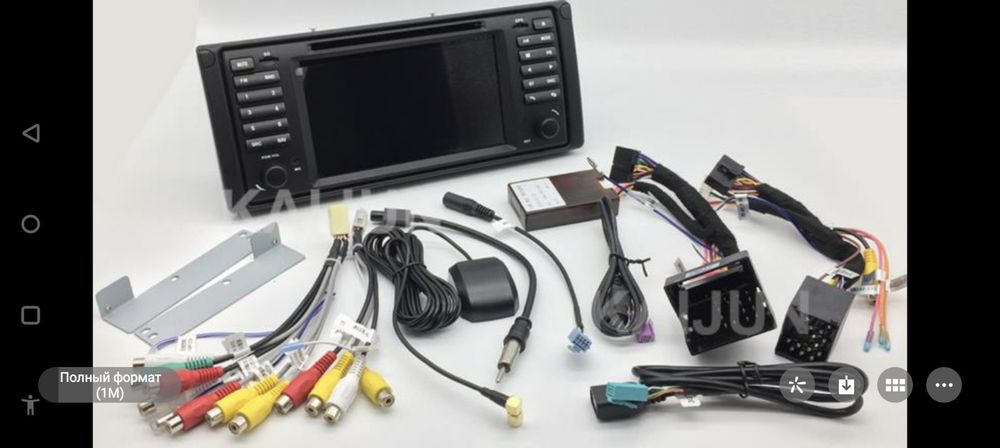 Штатная Магнитола BMW X5 e53,e39,e38 Е46 GPS Android  4\64, Wi-F