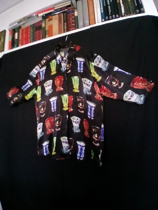 Camisa sêda impecável está como nova