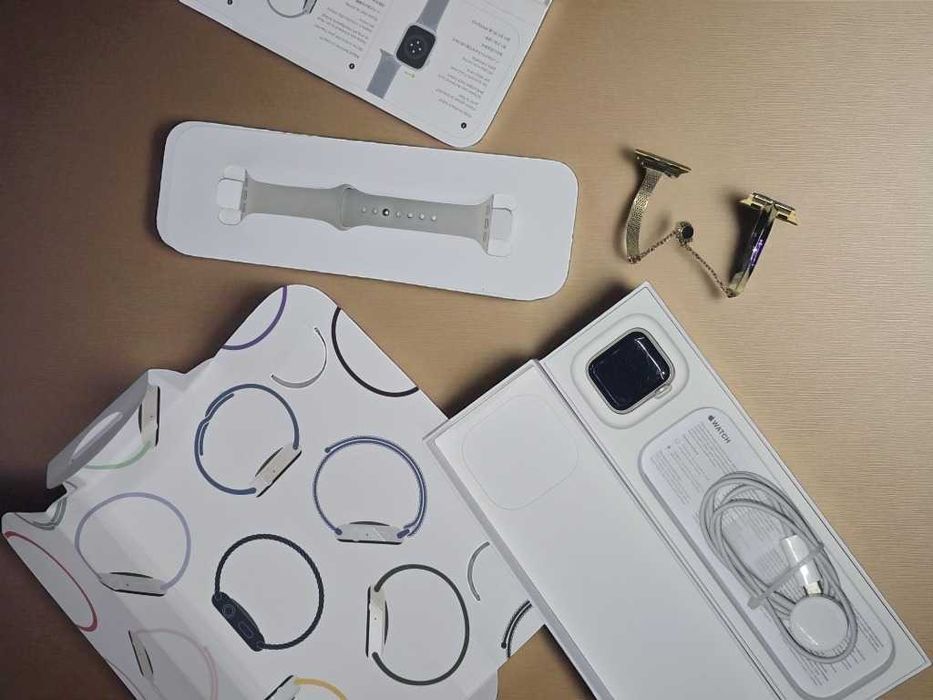 Apple Watch SE 2 gen LTE Cellular 40mm Silver + 2 paski + ładowarka