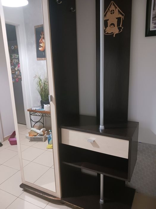 Szafa z lustrem do przedpokoju