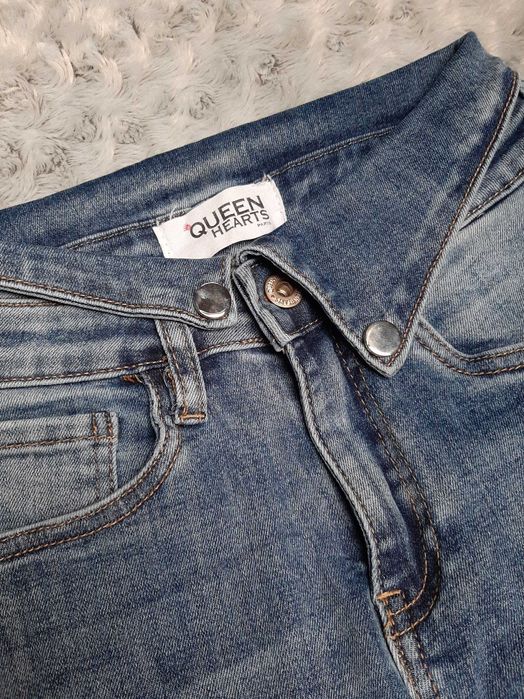 Spodnie medium blue jeans, XS