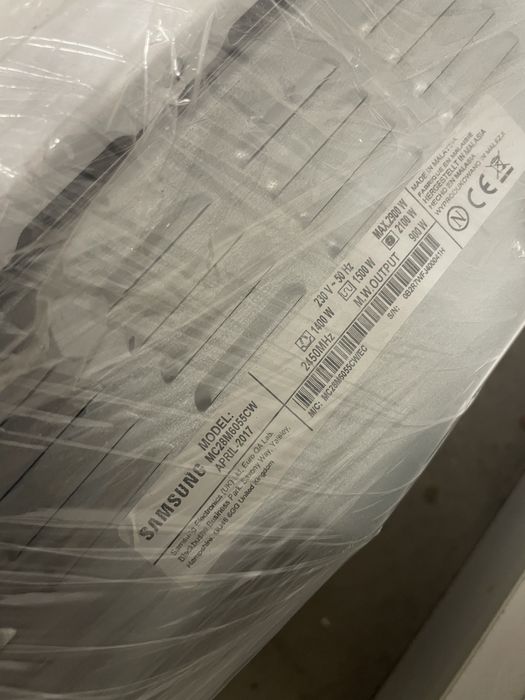 Microondas Samsung MC28M6055CS/EC, 28L