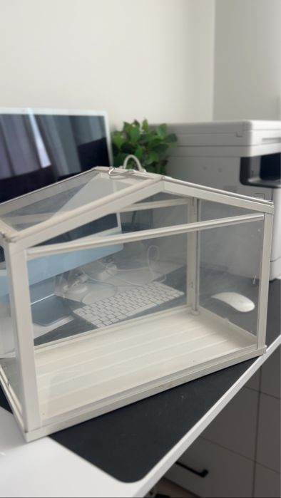 Ikea socker szklarnia mini