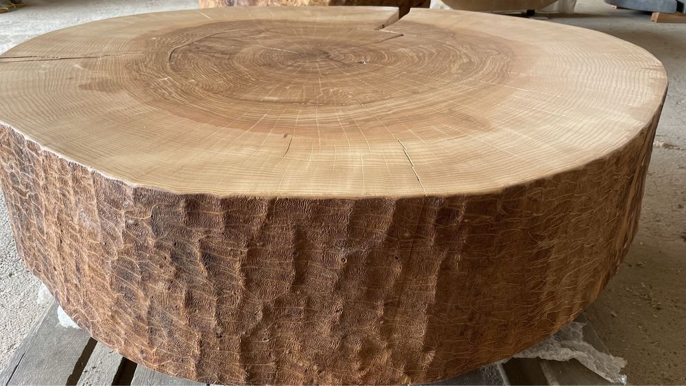 Plaster, monolit blat jesionowy na stól, ławe itp