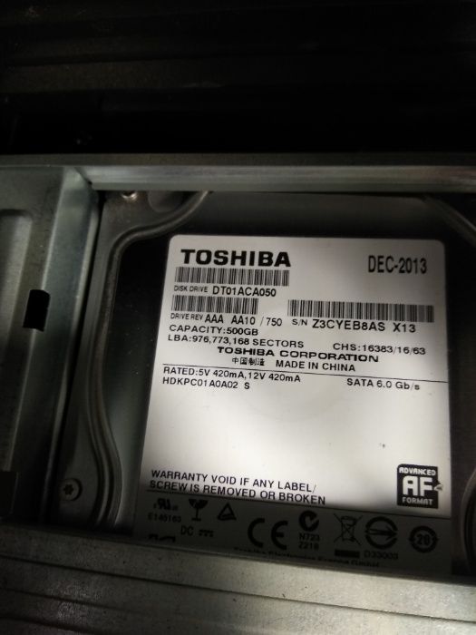 Компьютер сист. блок Socket LGA 1155 Intel Core i3-2100 CPU 3.1GHz 32n