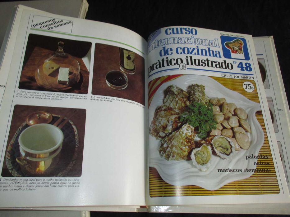 Livro Curso Internacional de Cozinha Prático e Ilustrado Pol Martin