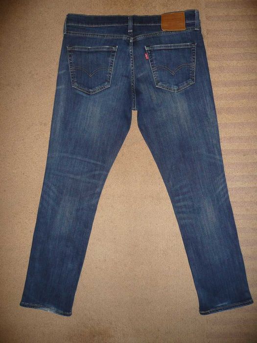 Spodnie dżinsy LEVIS 511 W34/L30=45,5/100cm Premium