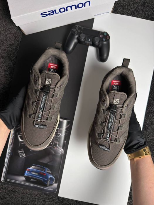 Чоловічі кросівки саломон Salomon XT-6 Expanse Termo ACS Taupe Beige [41-46]