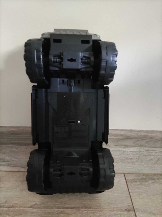 Samochódzik policyjny+monster truck - zabawka swiecacy i wydajacy głos