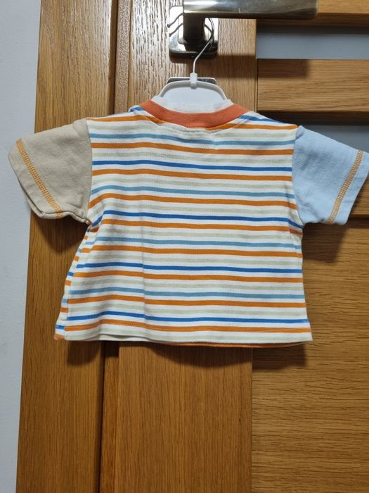 Koszulka w kolorowe paski - 62