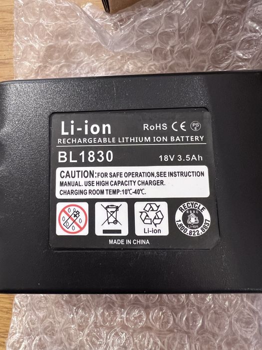 Makita BL1830 Battery, 18 V, 3.5 Ah – NEW64750781420547123