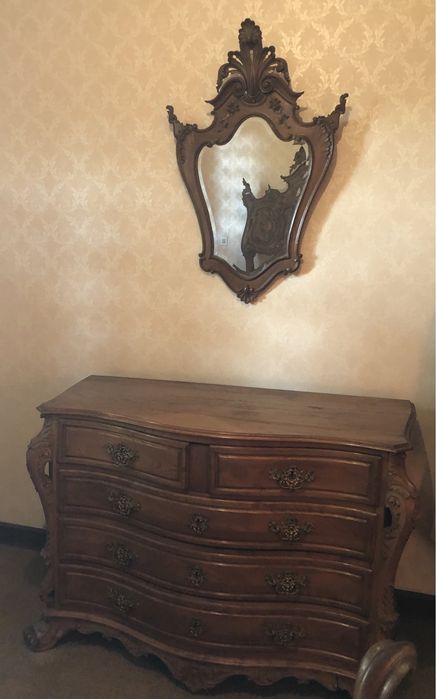 Quarto de casal antigo completo - 6 peças